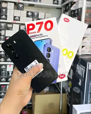 Nouveau Itel P70 64 GB Noir