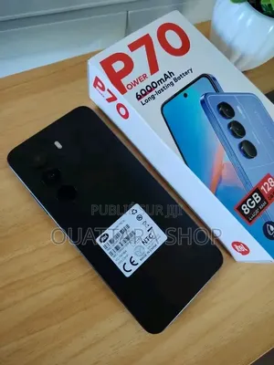 Nouveau Itel P70 64 GB Noir