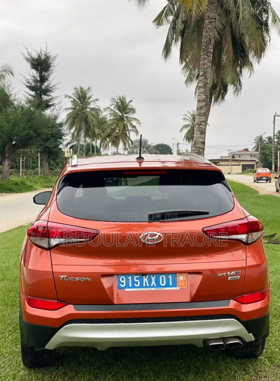 Hyundai Tucson Limited AWD 2016 Orange