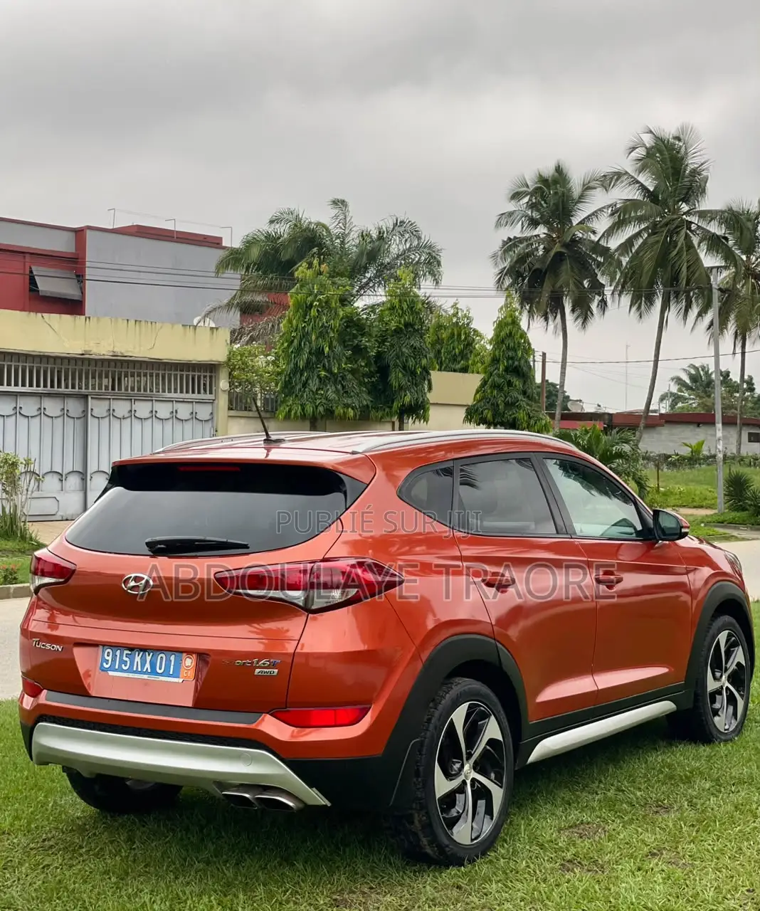 Hyundai Tucson Limited AWD 2016 Orange