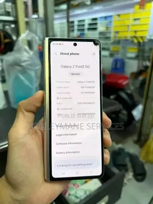 Nouveau Samsung Galaxy Z Fold 3 512 GB Autre