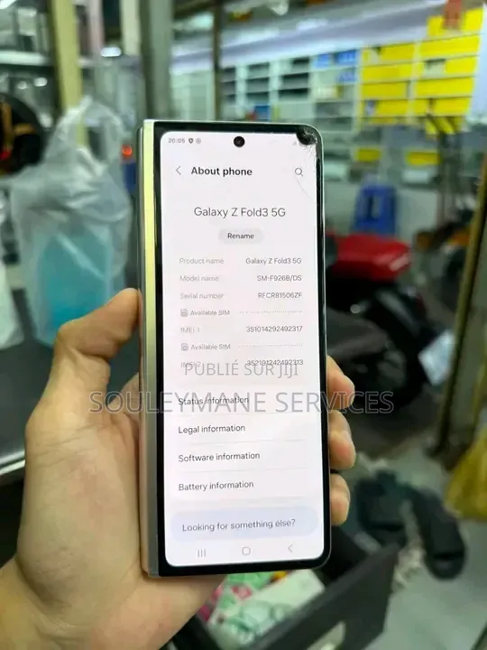 Nouveau Samsung Galaxy Z Fold 3 512 GB Autre