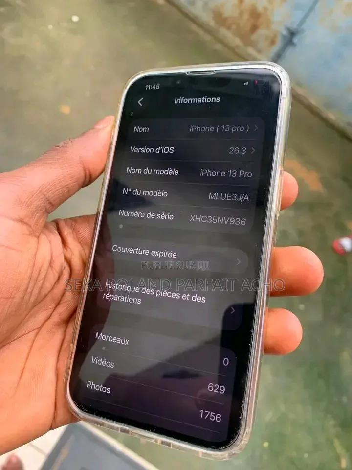 Nouveau Apple iPhone 13 Pro 256 GB Gris
