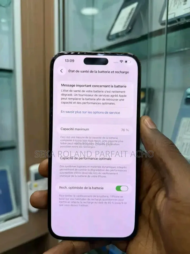 Nouveau Apple iPhone 14 Pro Max 256 GB Noir
