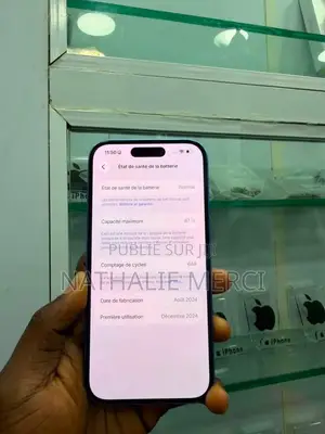 Nouveau Apple iPhone 16 256 GB Bleu