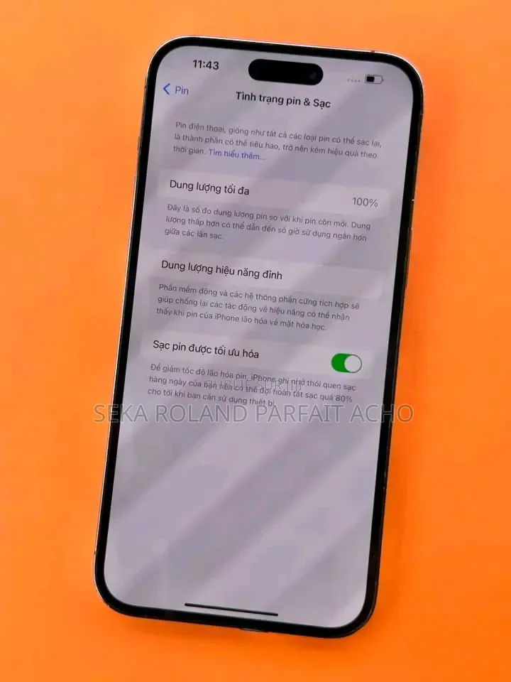 Nouveau Apple iPhone 14 Pro Max 256 GB Noir