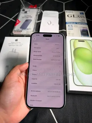 Nouveau Apple iPhone 15 Plus 256 GB Blanc