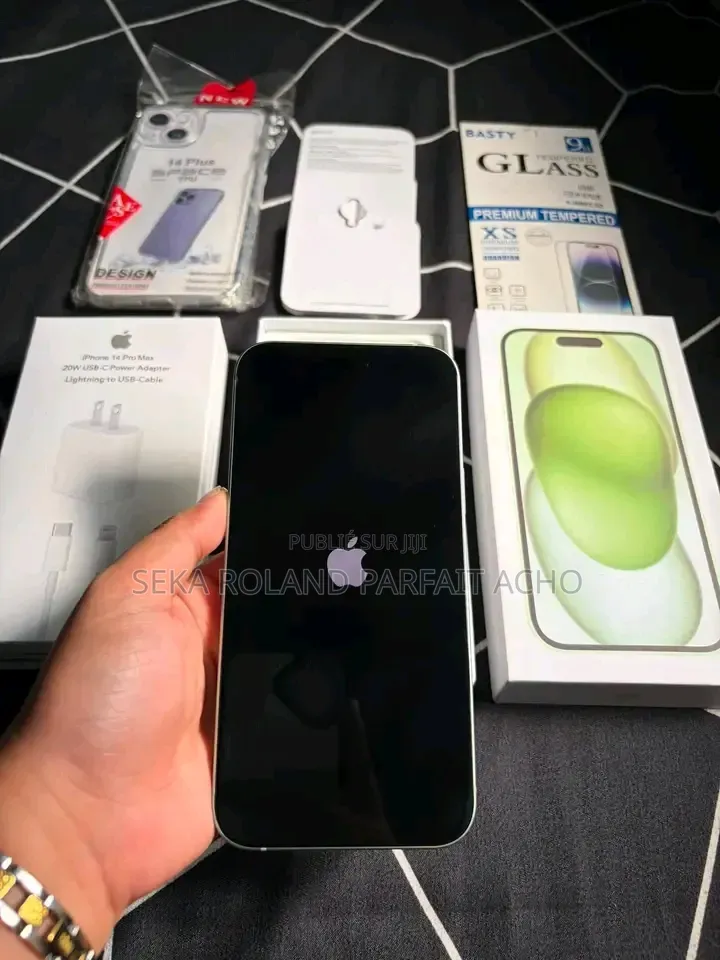 Nouveau Apple iPhone 15 Plus 256 GB Blanc
