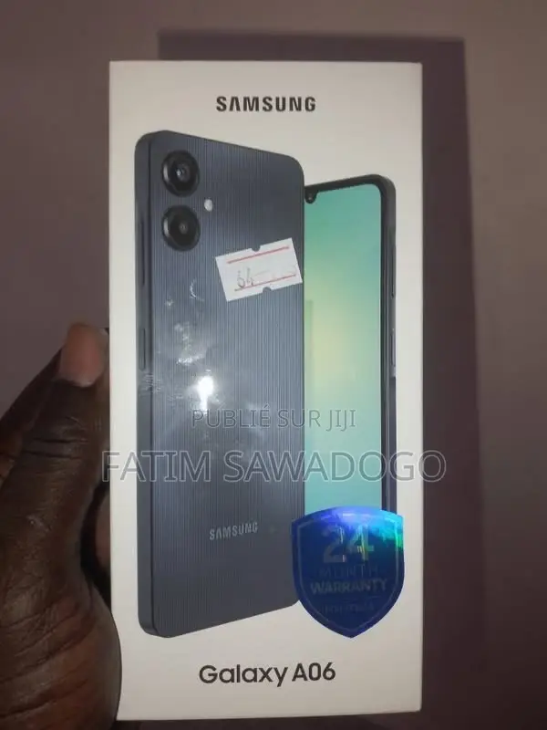 Nouveau Samsung Galaxy A06 128 GB Noir