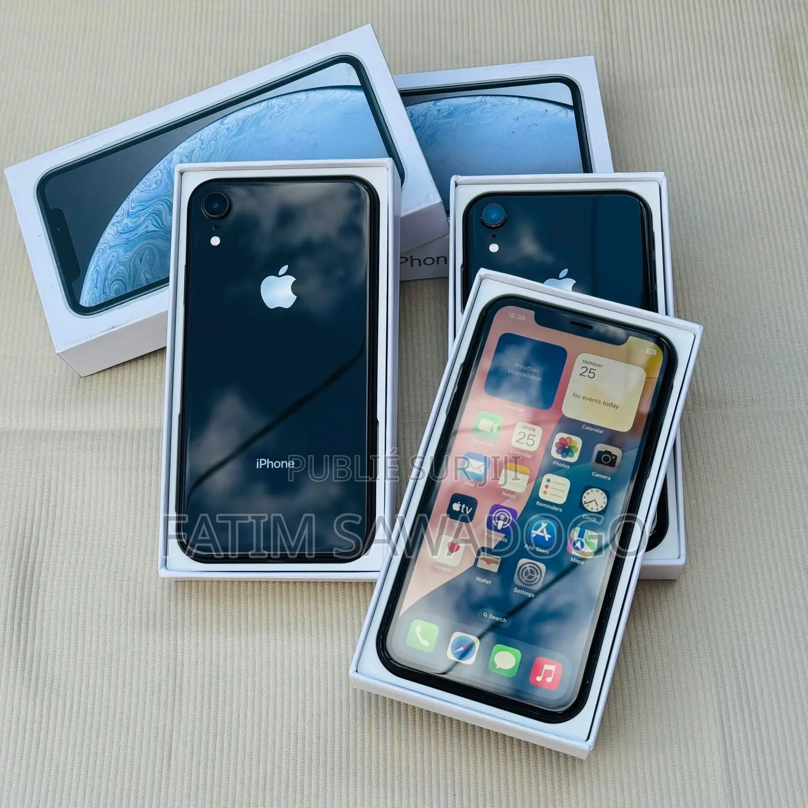 Nouveau Apple iPhone XR 128 GB Noir