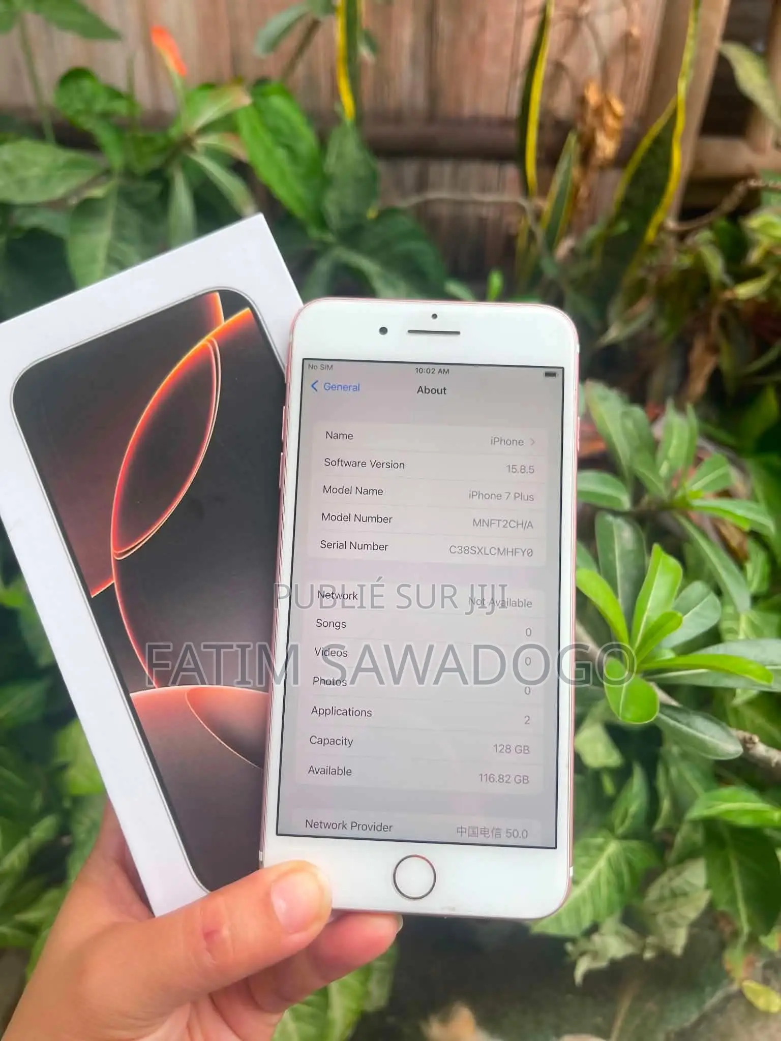 Nouveau Apple iPhone 7 Plus 128 GB Blanc