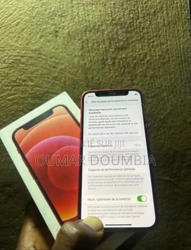 Nouveau Apple iPhone 12 256 GB Rouge