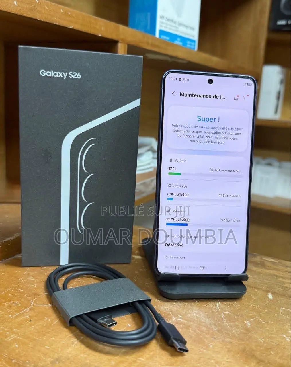Nouveau Samsung Galaxy S26 Ultra 5G 512 GB Gris