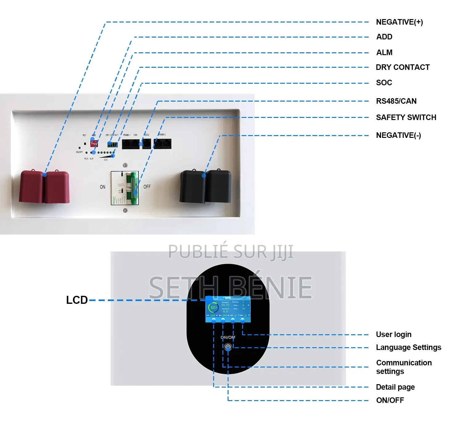 Batterie Solaire Lithium 15kwh