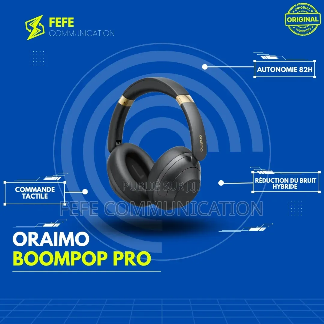Oraimo Boompop Pro Anc - Casque Bluetooth
