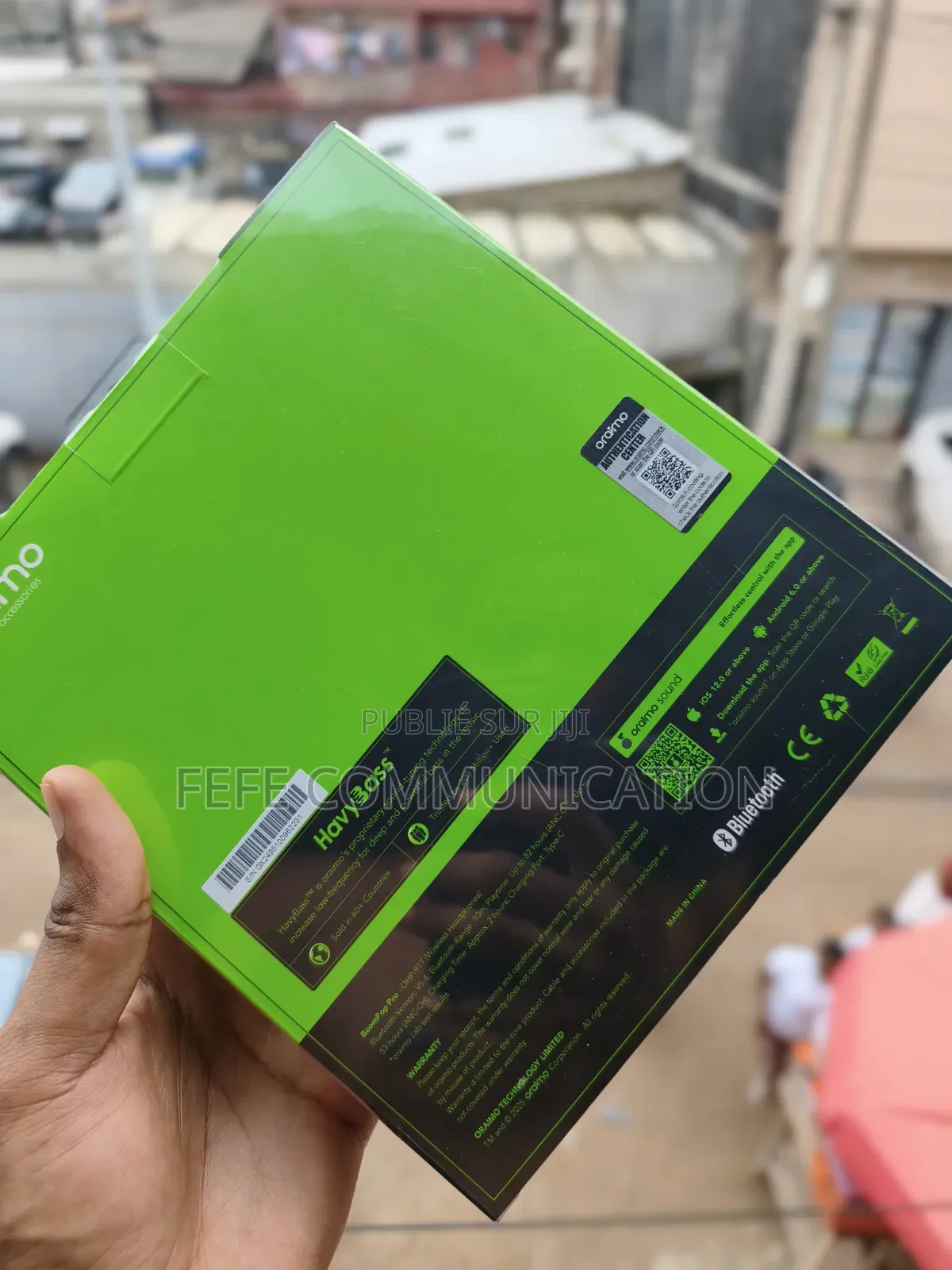 Oraimo Boompop Pro Anc - Casque Bluetooth