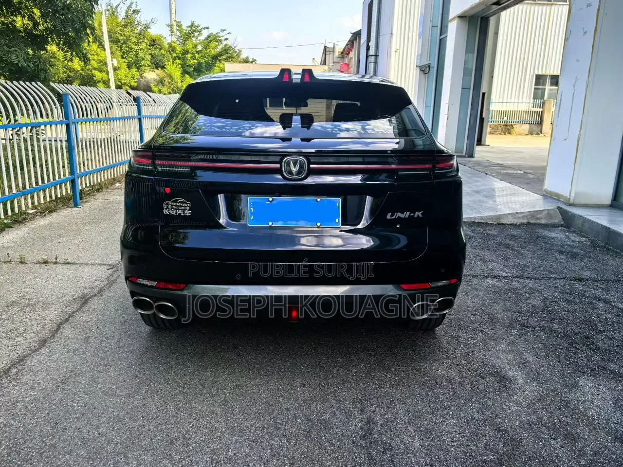 Changan UNI-K 2022 Noir