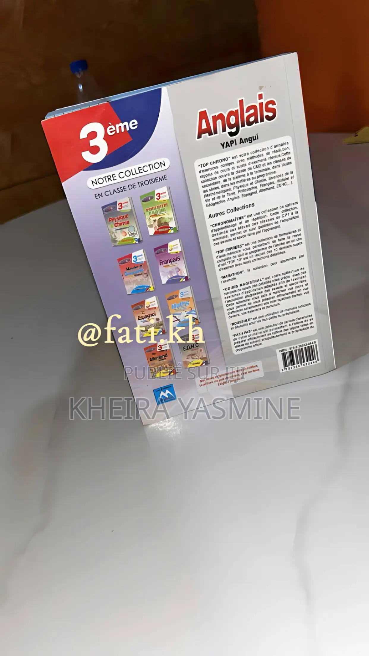 Top Chrono Anglais 3e