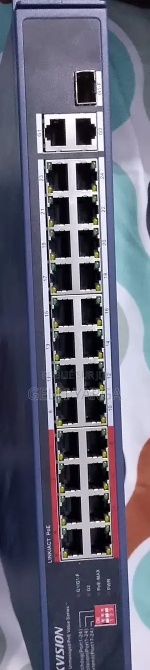 Switch Poe Hikvision 24 Ports