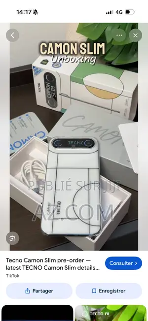 Nouveau Tecno Camon i 32 GB Noir