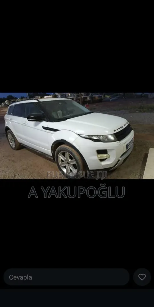 Land Rover Range Rover Evoque 2012 Blanc