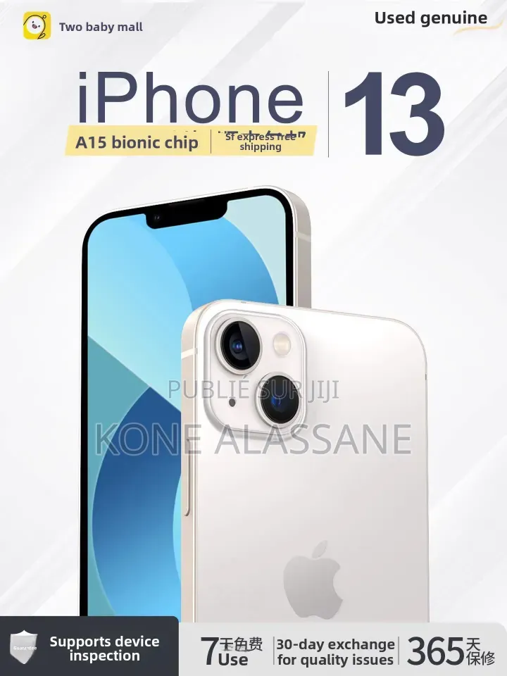 Nouveau Apple iPhone 13 128 GB Blanc