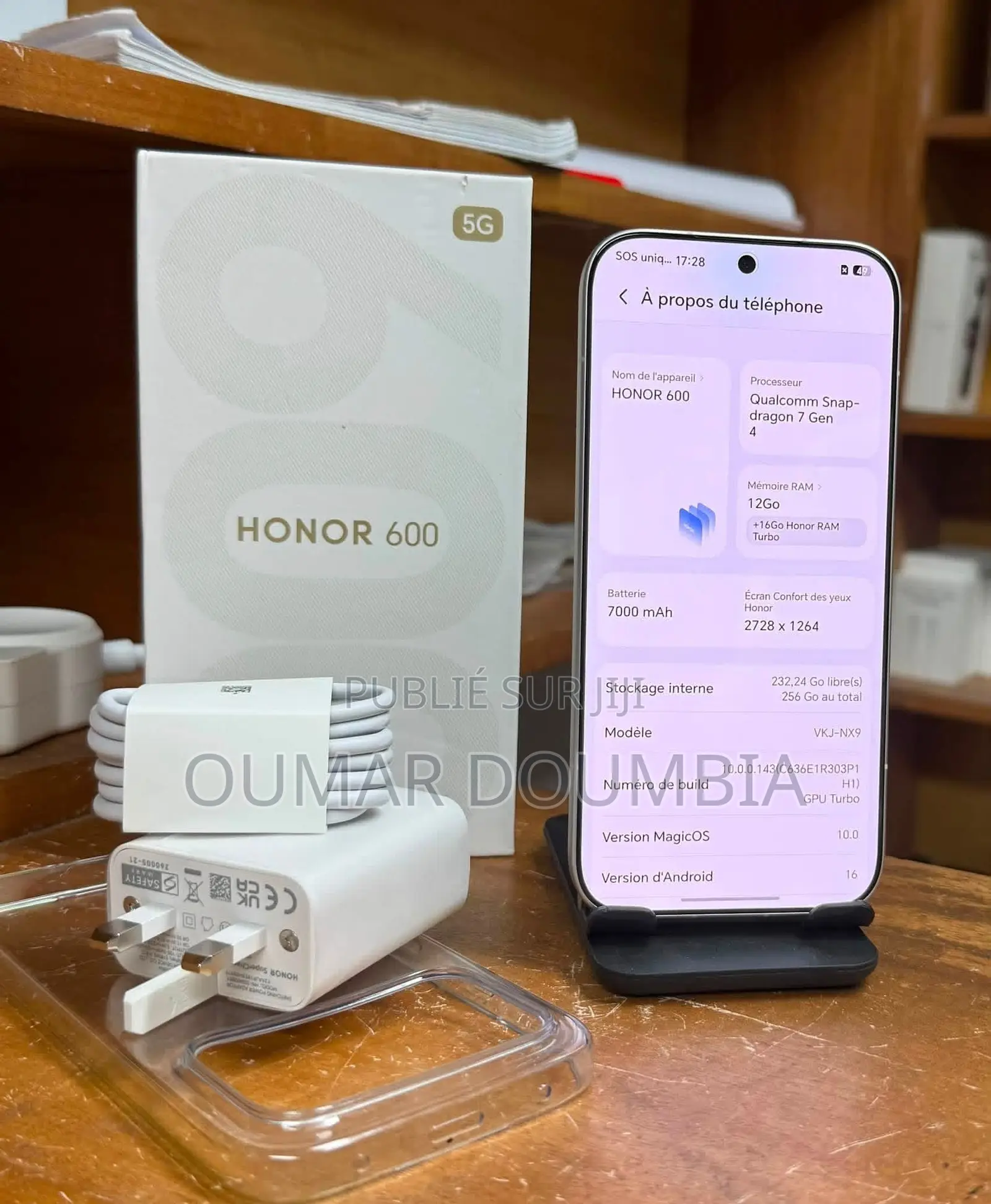 Nouveau Honor 600 Pro 512 GB Blanc