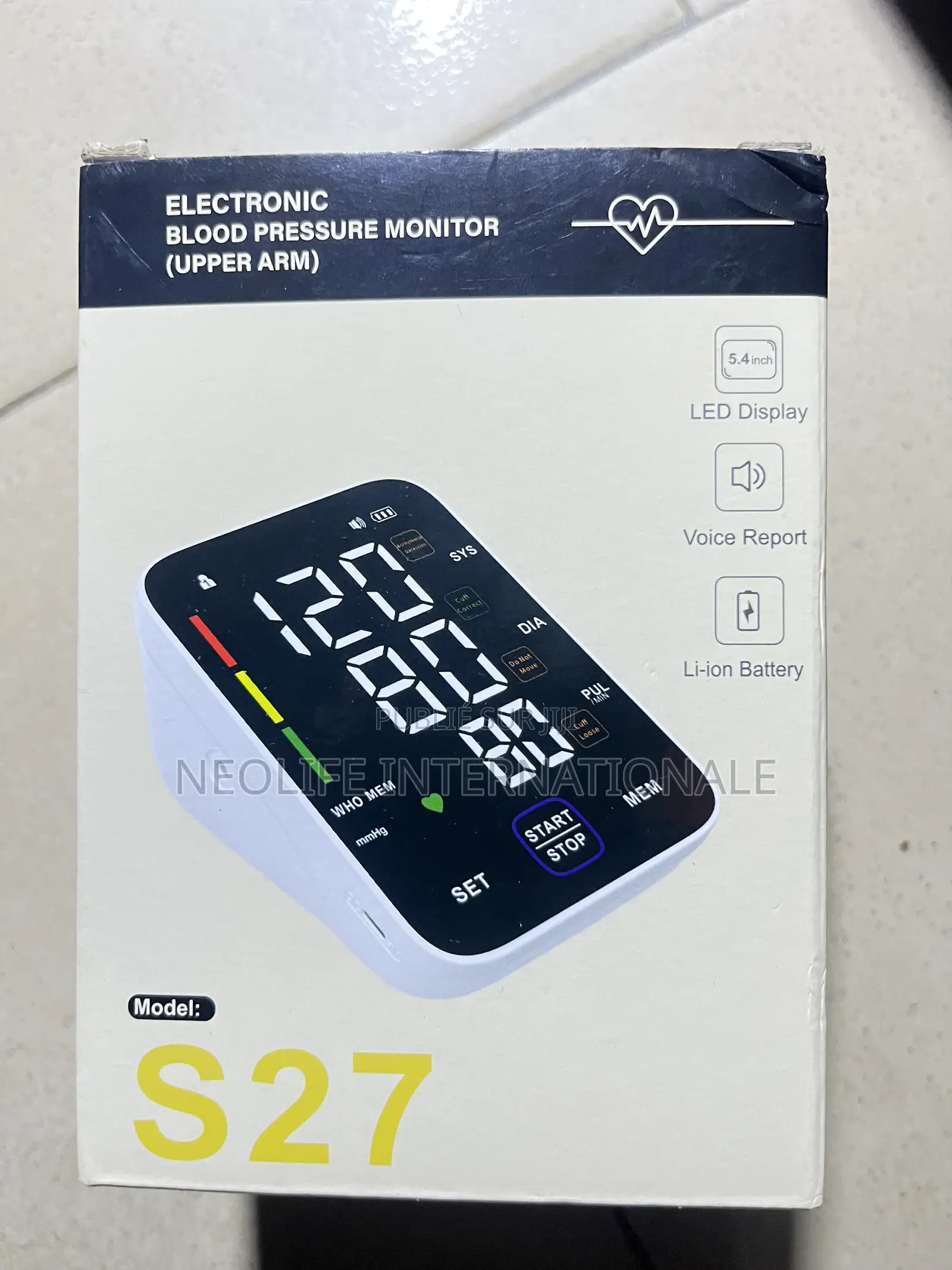 Tensiomètre Èlectronique