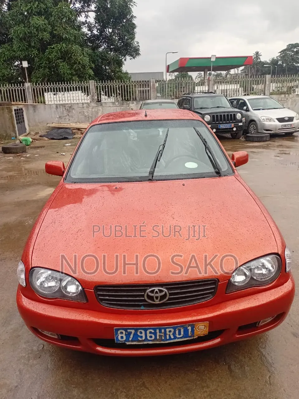 Toyota Corolla 2002 Orange