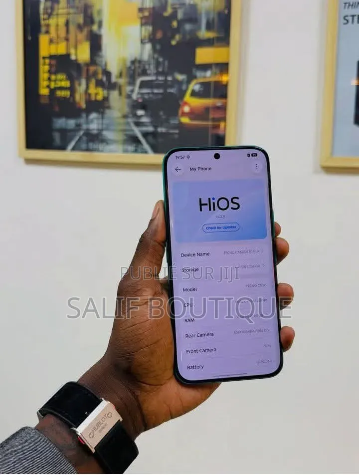 Nouveau Tecno Camon 50 Pro 256 GB Bleu