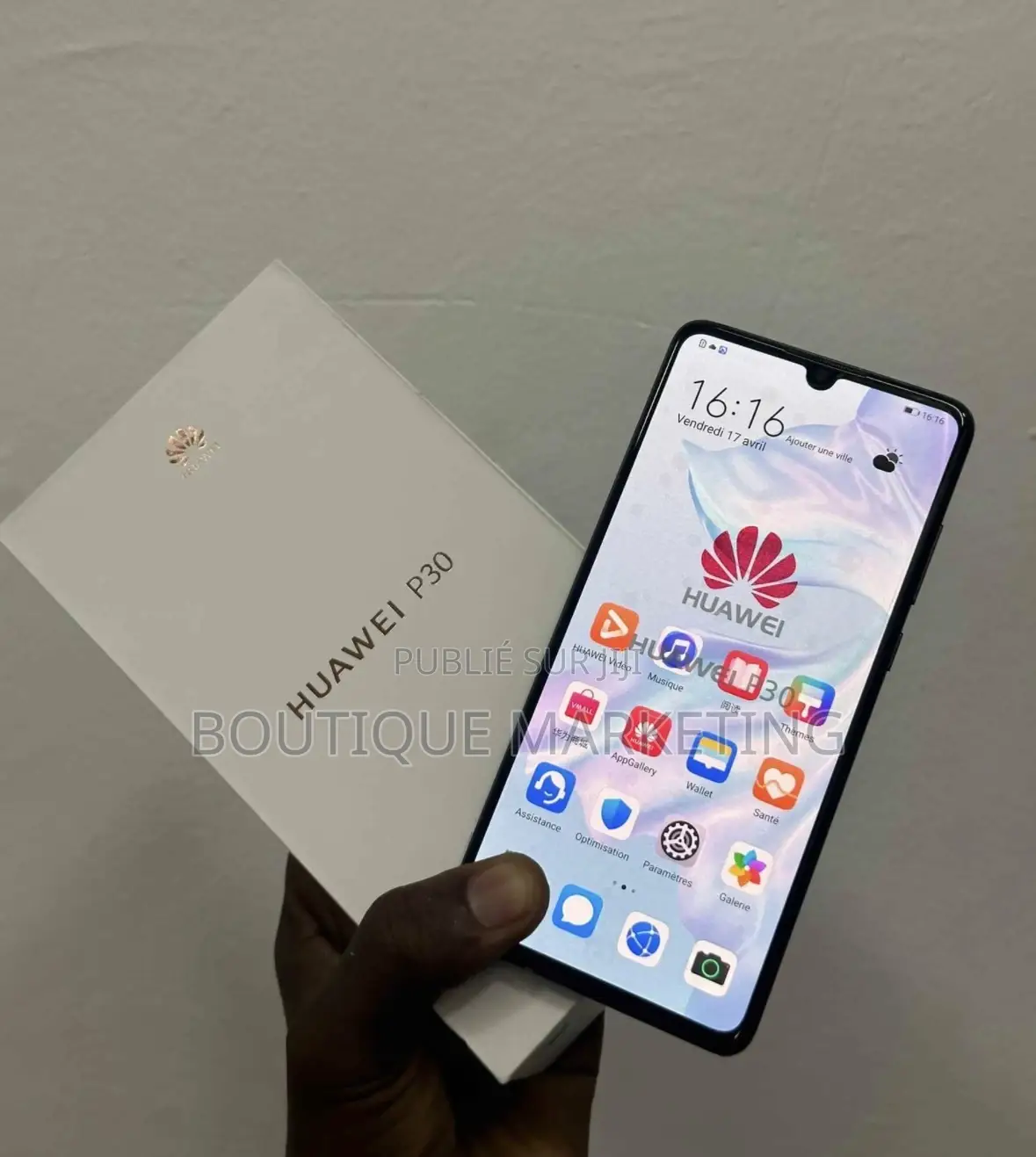 Nouveau Huawei P30 128 GB Noir