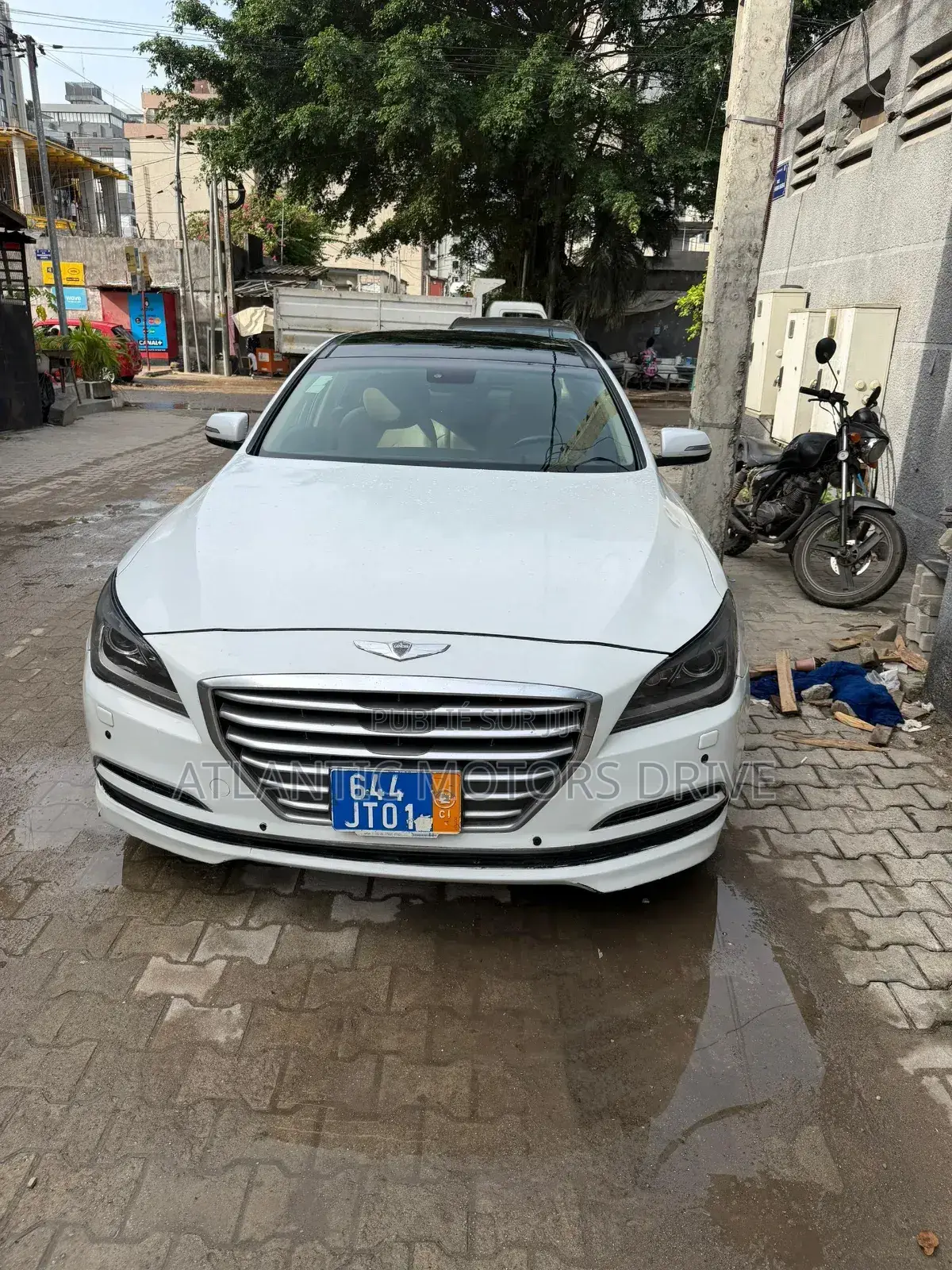 Hyundai Genesis 2015 Blanc