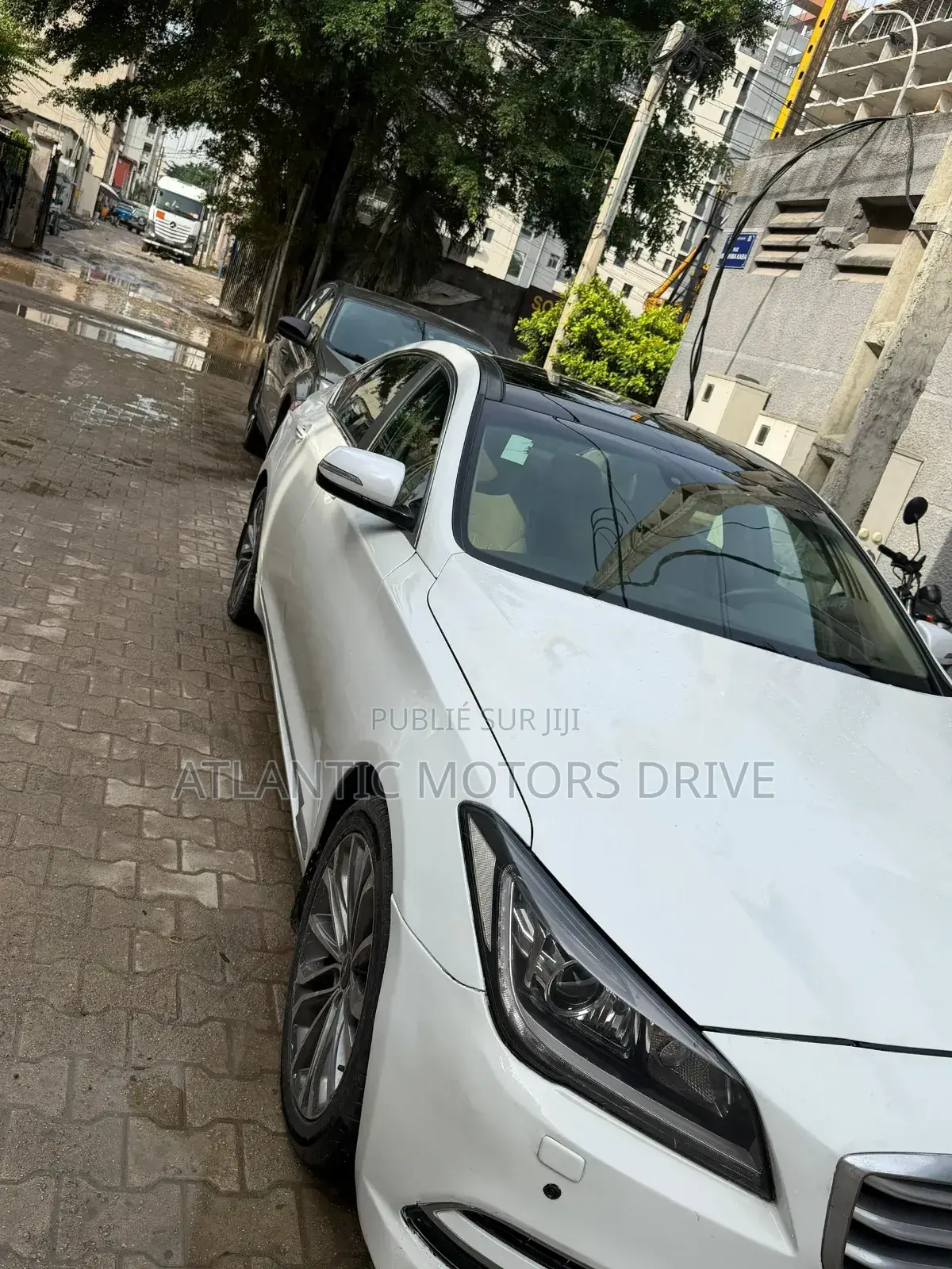 Hyundai Genesis 2015 Blanc