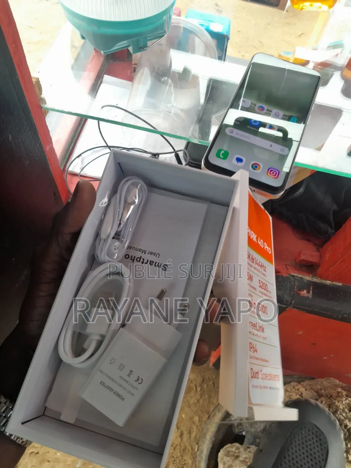 Nouveau Tecno Spark 40 128 GB Gris