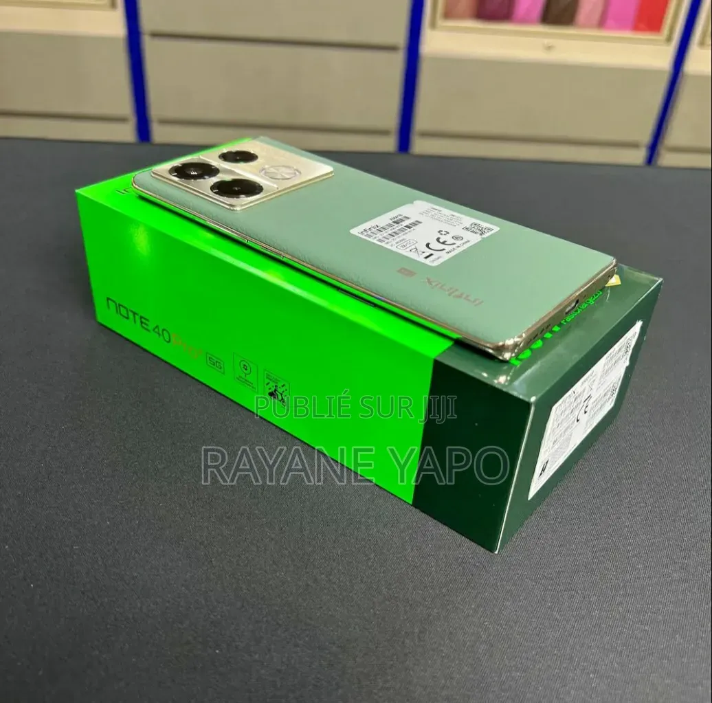 Nouveau Infinix Note 40 Pro 256 GB Vert
