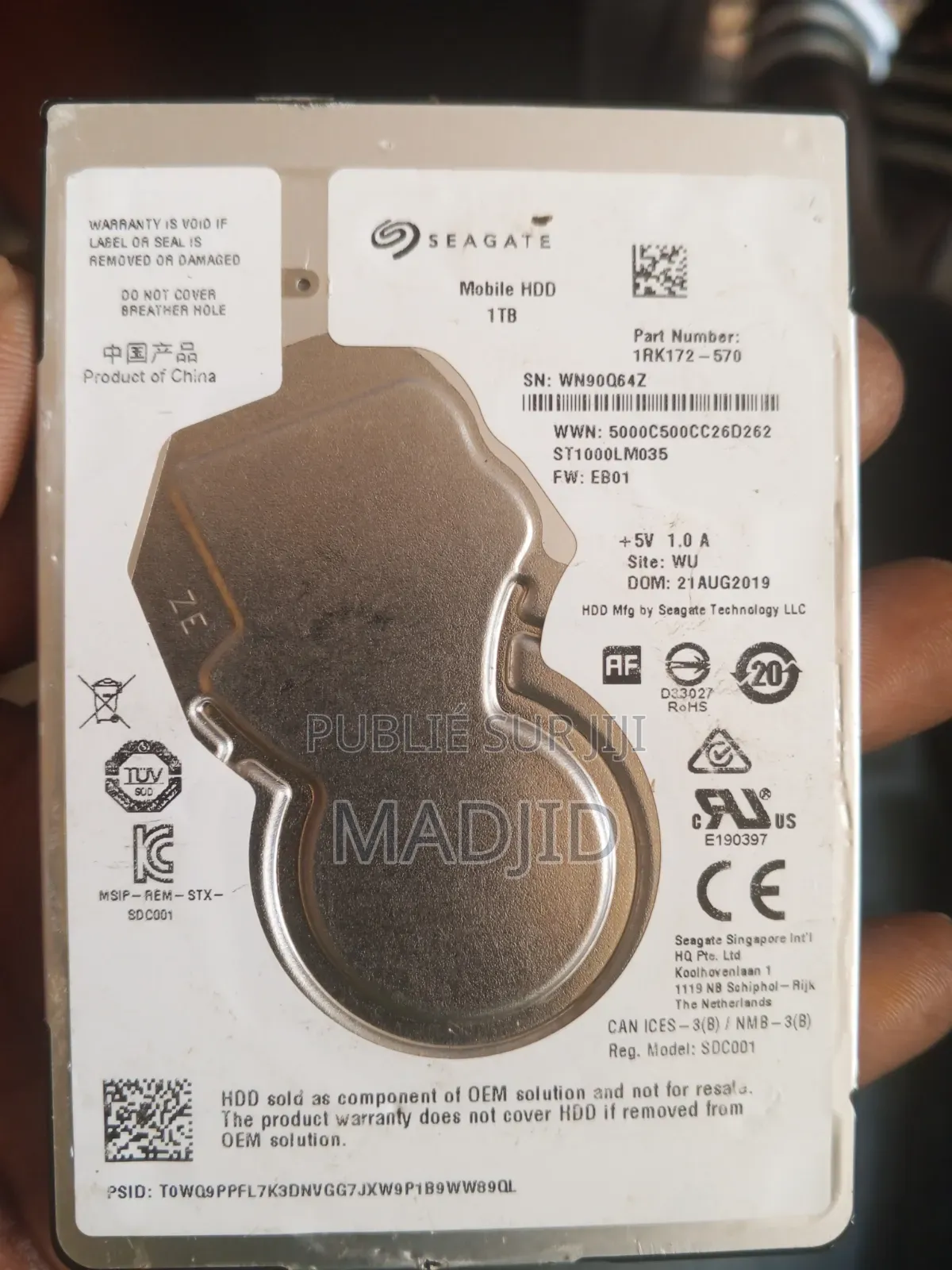 Disque Dur Seagate