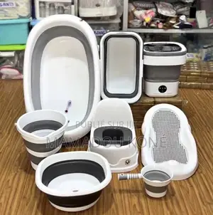 Baignoire Pliable Avec Machine À Laver