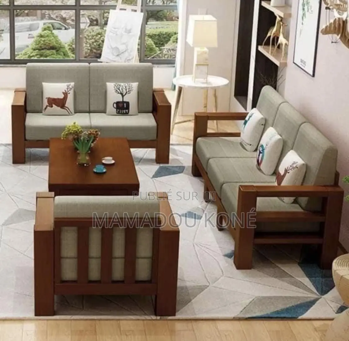Salon en Bois Massif Pure Tec Disponible Sur Commande