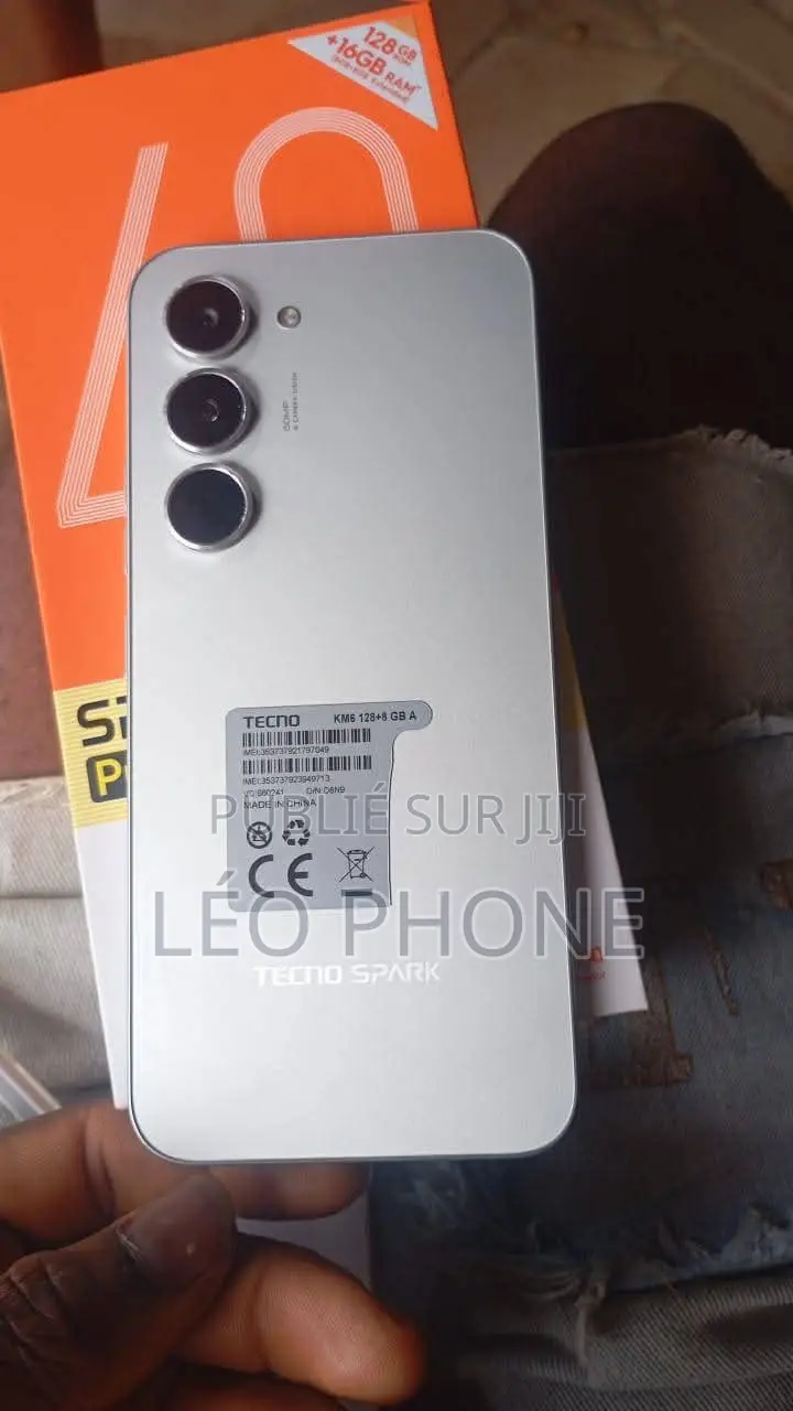 Nouveau Tecno Spark 40 Pro 256 GB Noir
