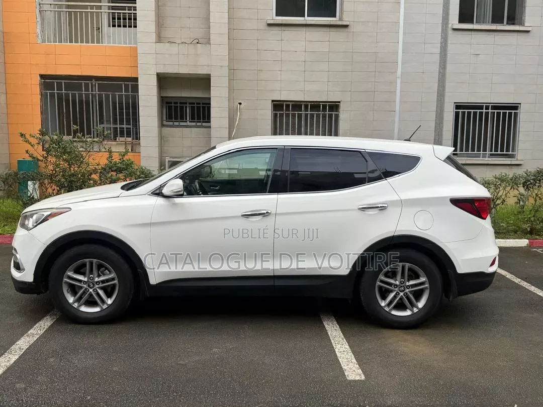 Hyundai Santa Fe 2018 Blanc