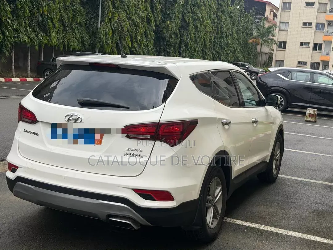 Hyundai Santa Fe 2018 Blanc