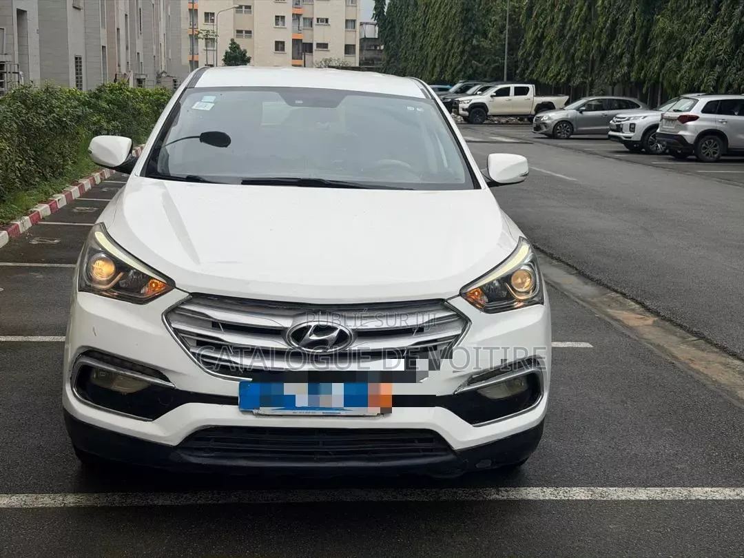 Hyundai Santa Fe 2018 Blanc