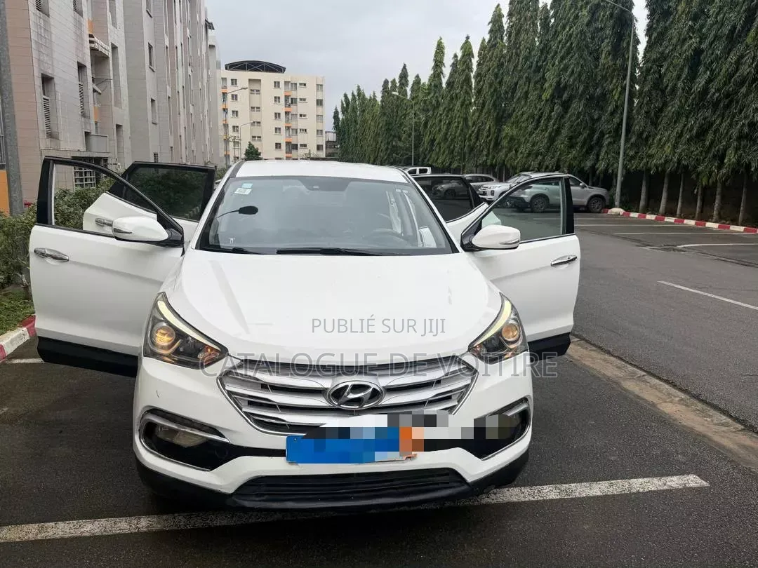Hyundai Santa Fe 2018 Blanc