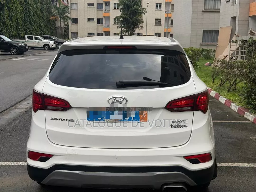 Hyundai Santa Fe 2018 Blanc