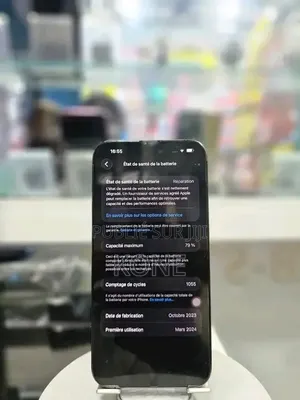 Nouveau Apple iPhone 15 Pro Max 256 GB Noir