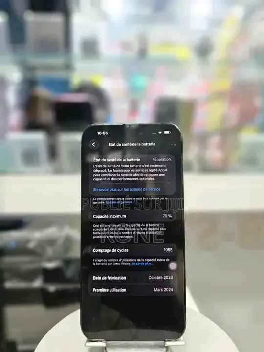Nouveau Apple iPhone 15 Pro Max 256 GB Noir