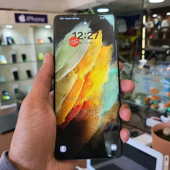 Nouveau Samsung Galaxy S21 Ultra 5G 128 GB Noir