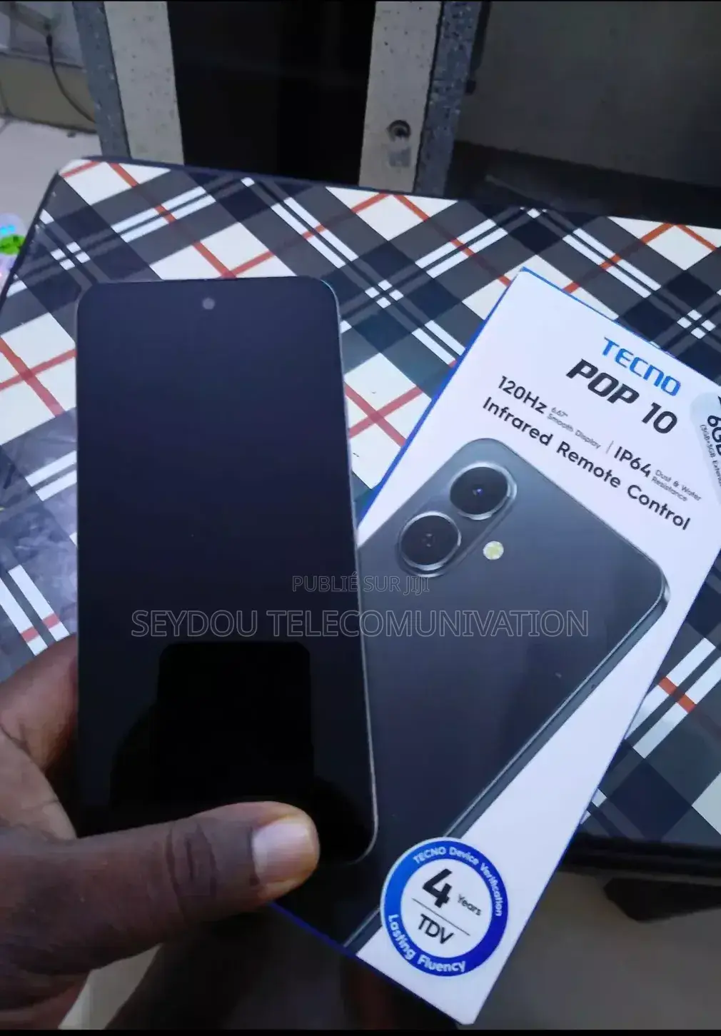 Nouveau Tecno Pop 10 64 GB Noir