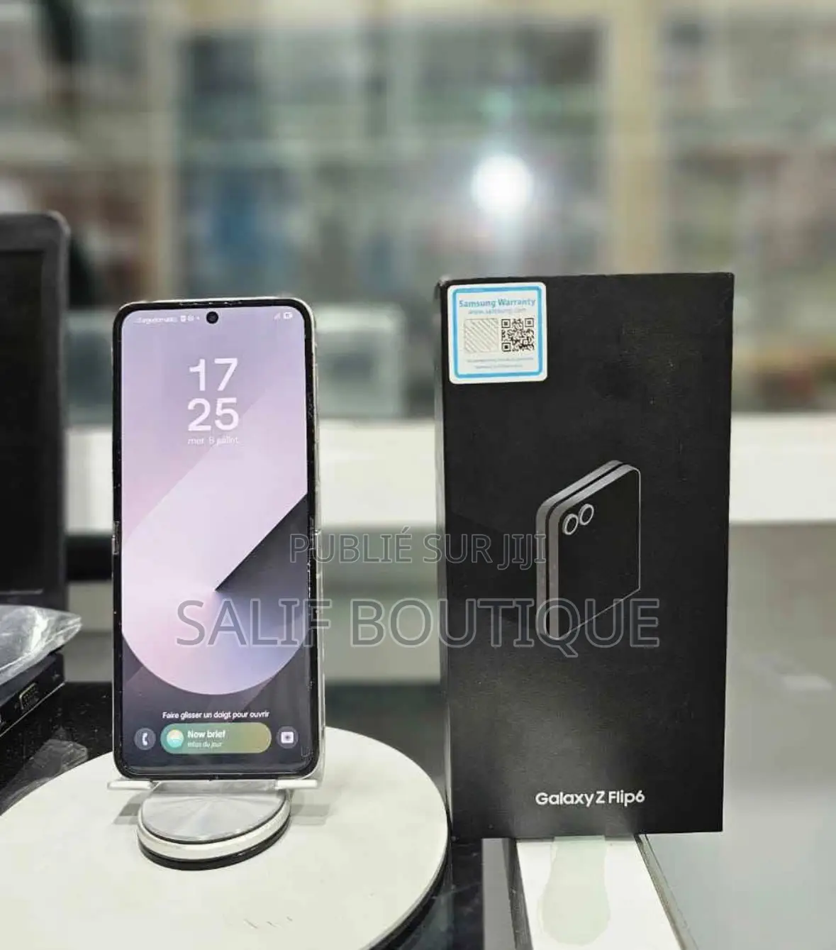 Nouveau Samsung Galaxy Z Flip6 256 GB Noir