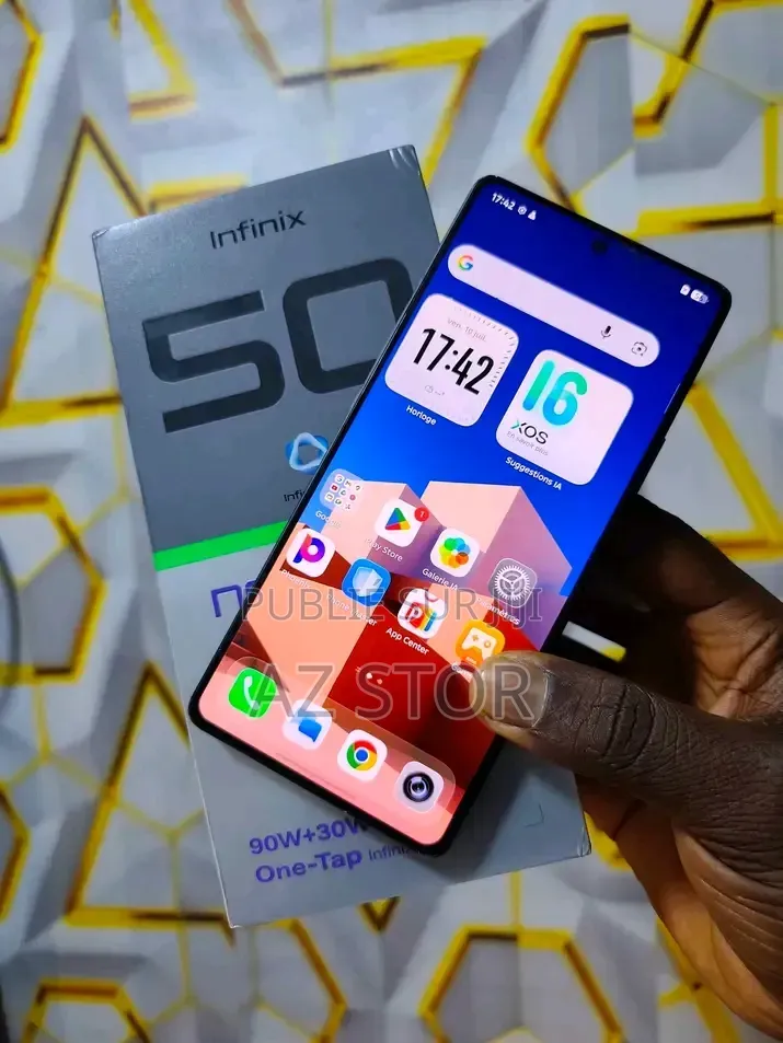 Infinix Hot 50 Pro 256 GB Noir